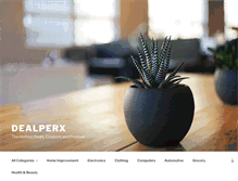 Tablet Screenshot of dealperx.com